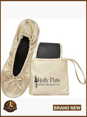 Foldable Ballet Flats – Portable Slip-On Shoes for Travel & Wedding